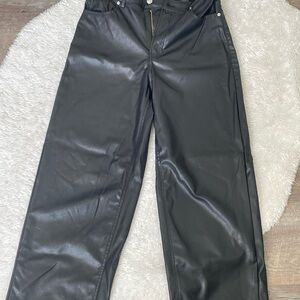 H&M Black Wide Leg Pants
